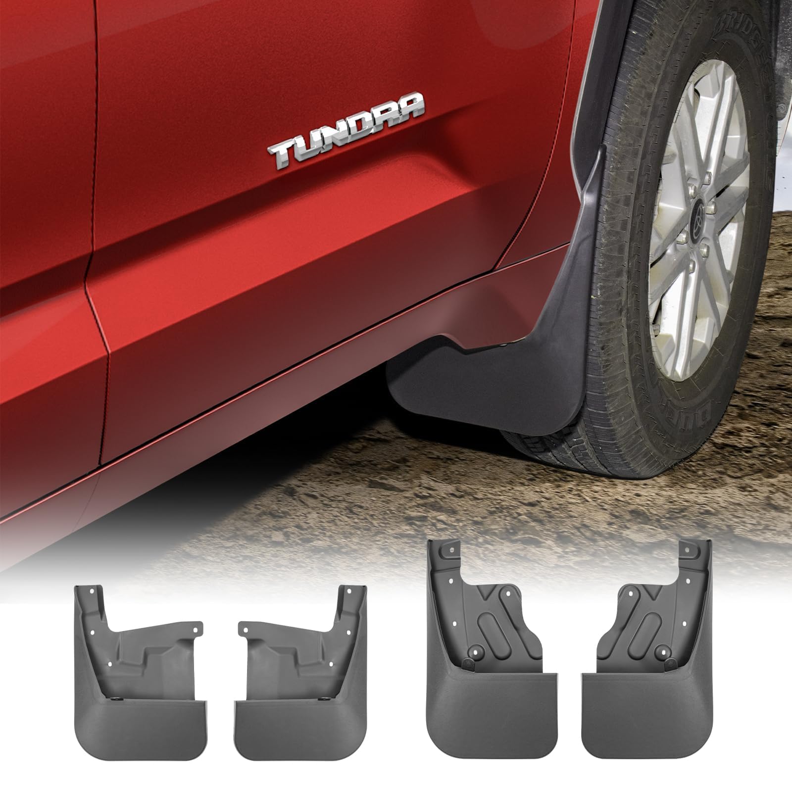 Amazon.com: RefitEco Mud Flaps for Toyota Tundra 2026 2025 2024